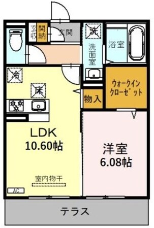 レジデンスコート栗東の物件間取画像